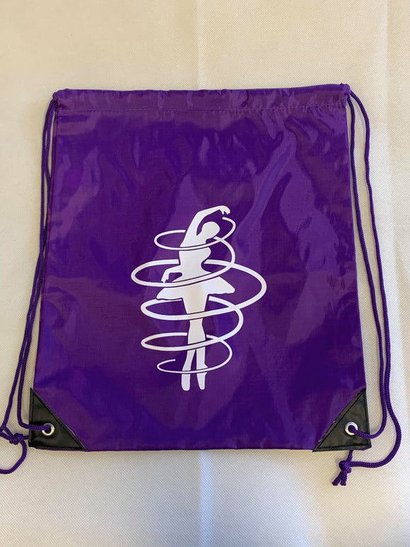 Purple Drawstring Bag - Ballerina
