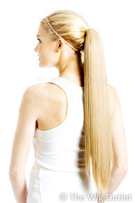 Straight ponytail /Hairpiece extension