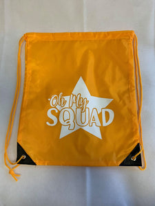 Orange Drawstring Bag - Oh My Squad