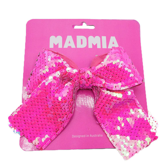 MADMIA Pink Sequin Bow